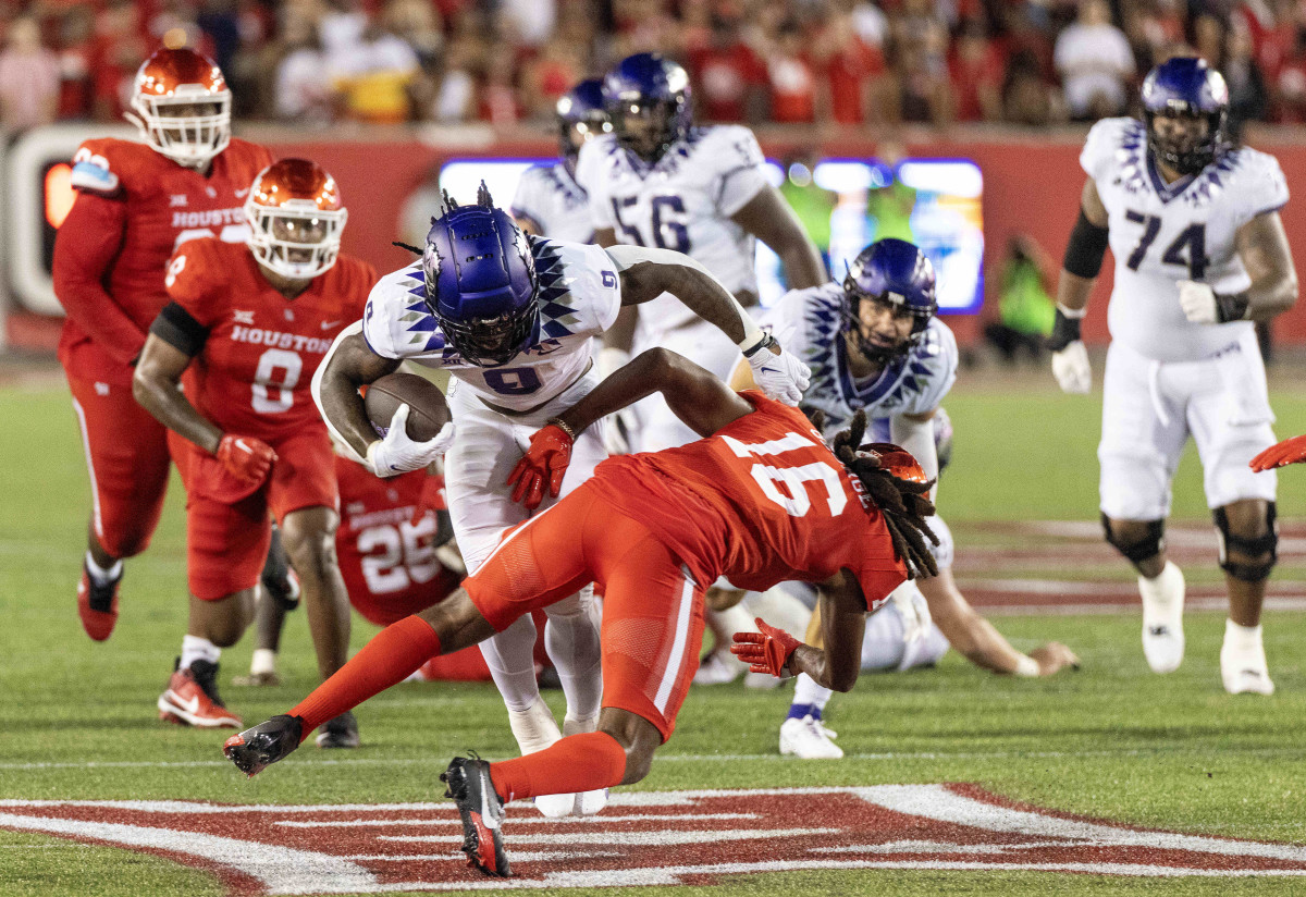 Emani Bailey against Houston